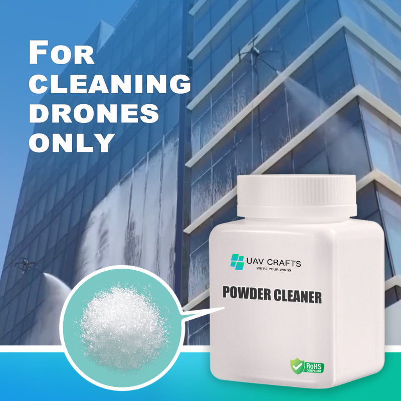 A powdered cleaning product