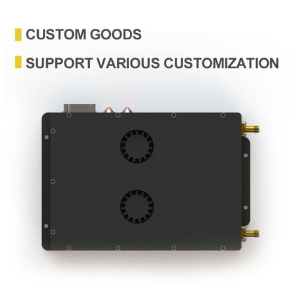 A 150-kilometer wireless image transmission data link for unmanned platforms, with 1080P high-definition, bidirectional serial ports and network ports, and a rate of 100Mbps