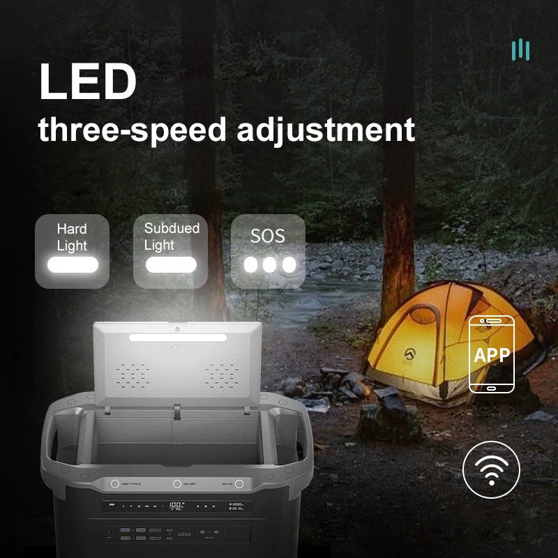 Portable mobile energy storage large capacity power